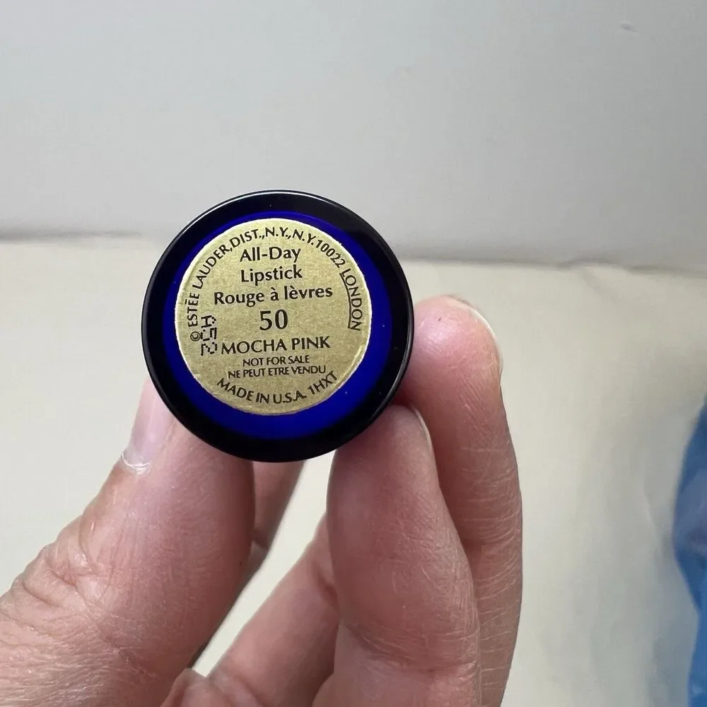 ESTEE LAUDER All-Day Lipstick #50 Mocha Pink RARE DISCONTINUED New Full Size